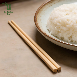Baguettes en bambou écologiques réutilisables, résistantes à la chaleur, antiadhésives, de qualité alimentaire, sans peinture, en <span class=keywords><strong>bois</strong></span> naturel, pour friture, soupes, riz et usage quotidien - Product Image 1