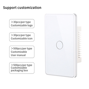 तुया रिमोट स्मार्ट कंट्रोल गैंग लाइट स्विच यूके/यू मानक होम जिग्बी दीवार वाई-फाई वायरलेस बटन स्विच 1/2/3/4/6 जीवन के लिए - Product Image 4