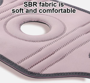 Nouvelle conception de logo, genouillère de sport, genouillère élastique épaisse pour la course, protection complète, genouillère de soutien, genouillères pour adultes - Product Image 3