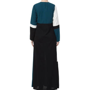 Breathable Solid Long Sleeve Islamic <b>Abaya</b> High Quality Muslim <b>Women</b> Traditional <b>Abaya</b> Custom Style Simple Fashion <b>Women</b> <b>Abaya</b> - Product Image 5