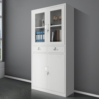 Archivador de Oficina de Acero Laminado en Frío con Puertas Dobles, 4 y 6 Puertas