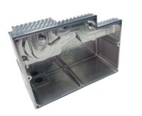 Radiateurs en aluminium pour plaque froide liquide automobile pour véhicules à énergie nouvelle 2024, processus de soudage par agitation à friction personnalisé