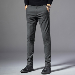 Vente chaude printemps et automne nouveaux costumes d'affaires minces pantalons pour hommes costumes pantalons pour hommes pour le travail - Product Image 5