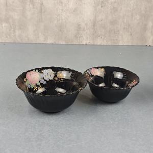 Juego de 18 Tazones de Vidrio Opal con Borde Redondeado y Diseño Floral de Lujo, Estilo Europeo para Bodas - Product Image 2