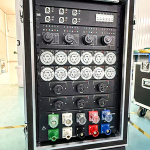 Portable 18U Power Distribution Equipment 3-Phase 48-Way Stage <strong>Electrical</strong> <strong>Boxes</strong> - Product Image 4