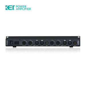 เครื่องขยายเสียง KET DK4350 ระดับมืออาชีพ สำหรับดีเจ ระบบเสียง 350W*4 คลาส <span class=keywords><strong>D</strong></span> ขนาด 1U - Product Image 3