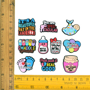 Venta Directa de Fábrica: Charms de la Serie Médica para Calzado, Accesorios DIY Personalizados de PVC Blando Estilo 2D, <span class=keywords><strong>Adornos</strong></span> para la Parte Superior del Calzado - Product Image 3