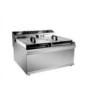<span class=keywords><strong>Friteuse</strong></span> électrique commerciale 6L 8L, cylindre simple ou double épaissi, grande capacité de table, machine à frites, pour restaurant de hamburgers - Product Image 3