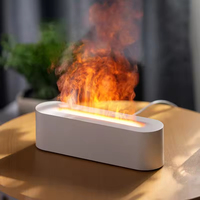 Désodorisant électronique pour la maison 3d parfum de feu parfum personnalisé huile flamme arômes diffuseur humidificateur