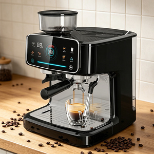 Cafetera Espresso Semiautomática Multifunción, de Fácil Operación, Ahorro de Energía, <span class=keywords><strong>Universal</strong></span> para Hogar y Comercio - Product Image 1