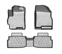 Tapis de sol complets en fibre de carbone noire de luxe Racen, imperméables, épaisseur 3,5 mm, pour Chery Tiggo 4 Pro Hybrid 2025
