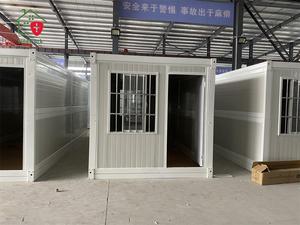 Casa Contenedor Plegable Prefabricada Económica de 20/40 Pies con Diseño Resistente al Fuego, Transpirable e Insonorizado - Product Image 4