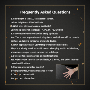 L'Écran LED Souple Transparent P20 le Plus Léger, le Plus Fin et le Plus Facile <span class=keywords><strong>à</strong></span> <span class=keywords><strong>Coller</strong></span> <span class=keywords><strong>sur</strong></span> <span class=keywords><strong>Fenêtre</strong></span> avec Film Auto-adhésif - Product Image 4