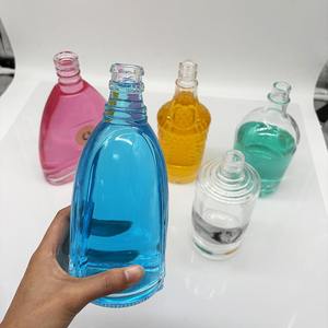 Botella de Vidrio Personalizable de 480 ml Reutilizable con Franjas Laterales, de Grado Alimenticio, para Jugo, Cerveza, Vino, Bebidas, Café Frío - Product Image 5