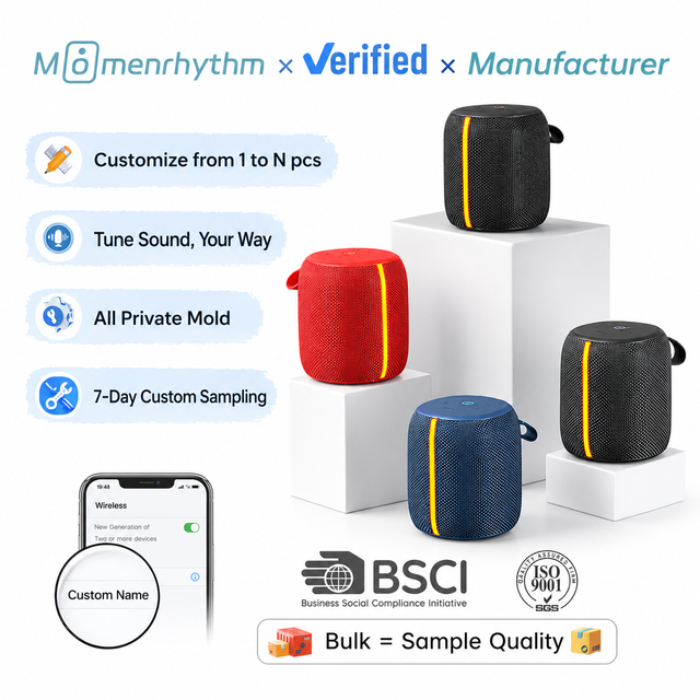 Speaker Manufacturer Custom Branding K10 Mini Speaker Portable Party Wireless High Quality Bass OEM Speakers