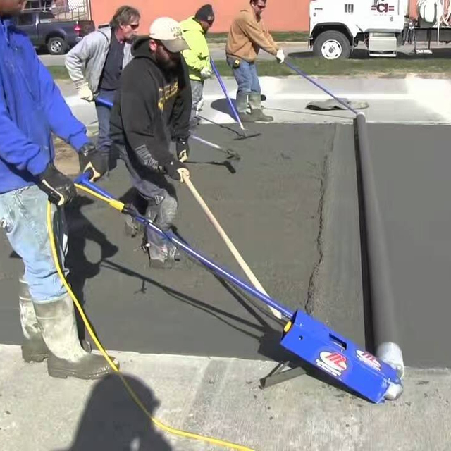 Concrete Paving Leveling Machine with Gasoline Engine /electric/diesel Oil Motor Concrete Three Roller Paver