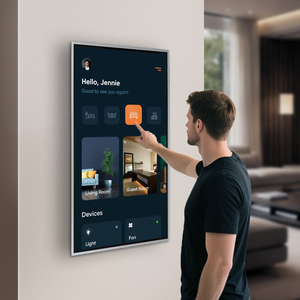 Android 14 Ultra Thin All in One 32 43 50 Inch <b>Wall</b>-Mounted Digital <b>Display</b> Touch Screen Marketing Advertising HSD-DB-J50 Large - Product Image 1