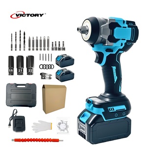 Chiave elettrica Cordless 21V 500 Brushless N.m con chiavi a percussione batteria agli ioni di litio - Product Image 1