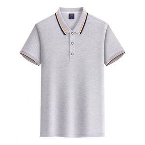 Chemise Polo Personnalisée Vêtements de Travail d'Été en Gros Chemises à Manches Courtes à Revers Logo Brodé T-shirts pour Hommes - Product Image 5
