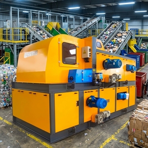 Máquina de Reciclaje de Aluminio de Doble Plataforma, Equipo de Reciclaje de Chatarra de Cobre para Clasificación de Botellas de PET, PCB, Vidrio y Residuos Electrónicos - Product Image 1