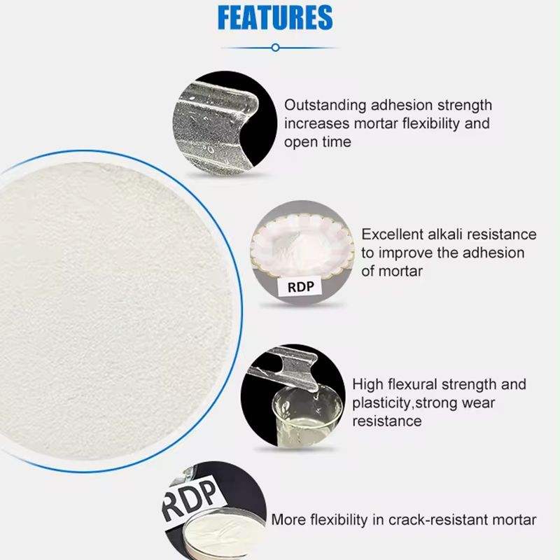 White Cement Polymer Powder Wall Cement Based Glue Tile Adhesive RDP ...