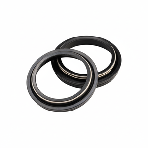 NRTeam parapolvere forcella in fibra di carbonio coppia per Yamaha WRF 250 01-04 parti del motore in gomma di plastica borsa per la spedizione aerea imballata - Product Image 1