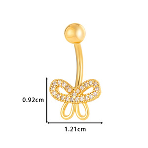 YW gioielli di moda corpo in acciaio inox cuore di <span class=keywords><strong>serpente</strong></span> a forma di <span class=keywords><strong>ombelico</strong></span> <span class=keywords><strong>Piercing</strong></span> gioielli pancia anelli all'ingrosso - Product Image 5