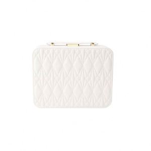 Caja de Joyería de Viaje Apilable de Gran Capacidad de 2 Niveles con Divisores Ajustables y Asa, Diseñada para Organizar con Estilo - Product Image 5