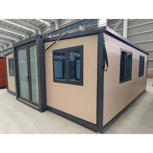Bon marché, super prix, petites maisons préfabriquées amovibles de 10 à 20 pieds, maison préfabriquée en conteneur pour expédition à Dubaï, Émirats Arabes Unis - Product Image 1