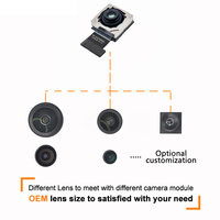 Módulo de Cámara 8K CMOS OVA0B40 108MP 4K MIPI con Autoenfoque AA, 40 Pines, BTB, PDAF y HDR para Sistemas de Visión Inteligente OEM