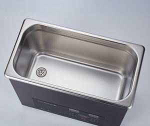 Trung Quốc Nhà máy sản xuất 10L thép không gỉ siêu âm Bộ phận làm sạch máy công nghiệp siêu âm sạch hơn hẹn giờ nóng điện mới - Product Image 3