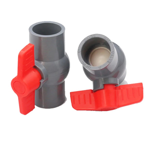 Connecteurs d'<span class=keywords><strong>arrosage</strong></span> pour l'agriculture Irrigation de jardin Aquarium Joint de réservoir de poissons Prise de <span class=keywords><strong>tuyau</strong></span> en PVC Adaptateur de coupleur de vanne à bille - Product Image 1