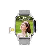 Montre connectée 4G AMOLED Android 2026 B22 avec moniteur de fréquence cardiaque, appels vidéo, TikTok/Facebook/Twitter/WhatsApp, IP68/IP67, en alliage d'aluminium 11-30
