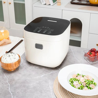 Cuiseur à riz intelligent multifonction 3L blanc antiadhésif cuiseur à riz électrique numérique