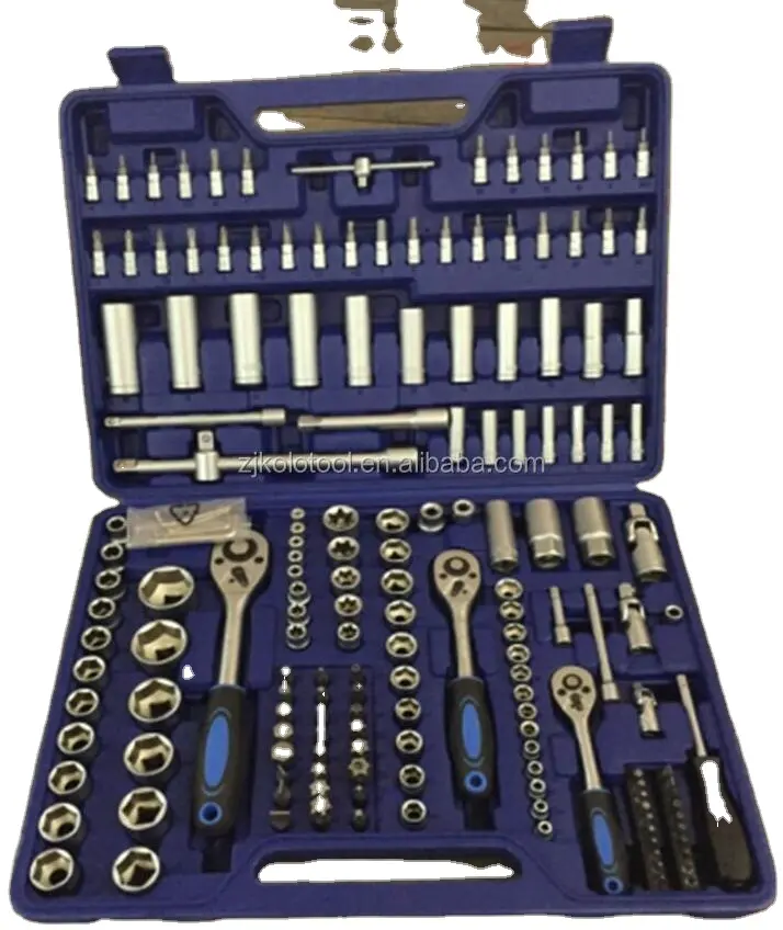 High quality portable and durable 172pcs mechanical wrench socket combination hand tools set