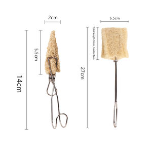 Cepillo de lufa para biberones, cepillo de limpieza para chupetes y biberones, cepillo de lavado, cepillo para vasos de acero inoxidable - Product Image 6