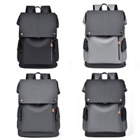 Sac à dos professionnel transfrontalier pour homme, imperméable, grande capacité 20-35L, sacoche d'ordinateur de voyage, fonctionnel et tendance en PU