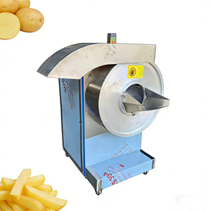 Máquina Cortadora <span class=keywords><strong>de</strong></span> Papas Fritas Comercial <span class=keywords><strong>de</strong></span> Acero Inoxidable <span class=keywords><strong>de</strong></span> Alta Eficiencia, Máquina Cortadora y Rebanadora <span class=keywords><strong>de</strong></span> Papaya y Zanahorias en Rodajas - Product Image 1