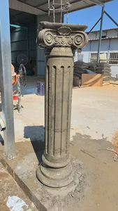 2025ใหม่แม่พิมพ์เสาคอนกรีตโรมันที่มีเส้นเกลียวแม่พิมพ์คอนกรีตสำหรับประดับสวนขนาดเส้นผ่าศูนย์กลาง25คอลัมน์ - Product Image 4