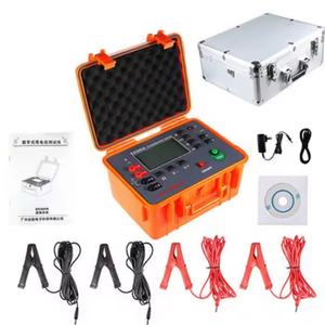 Testeurs de résistance de construction métallique FUZRR ES3050, ohmmètres, plage 0,01-1200 Ohm, écran LCD, ISO CE OEM - Product Image 2