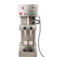 Nouvelle machine industrielle à prix d'usine pour la fabrication de cornets comestibles, de bonbons, de chocolat, de crème glacée, de gaufres et de tasses à café en acier inoxydable 304