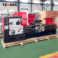 TENAKS - Tour horizontal manuel de haute précision et haute résistance CW6163 - Machine de traitement des métaux - Automatique - Multifonctionnel