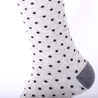 Chaussettes de sport décontractées en coton à motif pois, avec logo personnalisé, pour femmes, RIHO SK181, respirantes, pour tous les jours