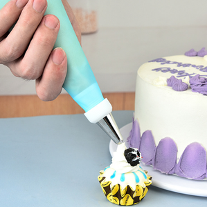 Juego de puntas de tubería populares, 123 Uds., Kit de suministros de decoración de pasteles con bolsas de pastelería, lazos, boquillas para glaseado, Kit de herramientas para hornear Fonant - Product Image 2