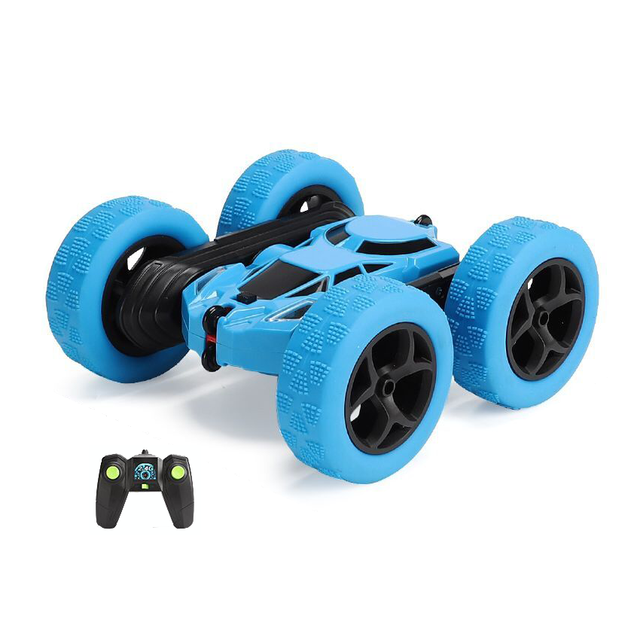 High Speed Kids 2.4G Multifunctional Rotating Tipper Vehicle Remote Control Double-Sided Rc Stunt Car Toys
