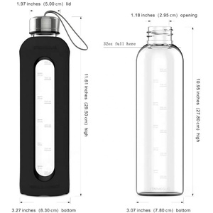 <span class=keywords><strong>Bouteille</strong></span> d'eau en <span class=keywords><strong>verre</strong></span> avec logo personnalisé, conteneur de 550 ml ou 750 ml, <span class=keywords><strong>bouteille</strong></span> d'eau brassage, thé fait à la main, pour le sport, <span class=keywords><strong>1</strong></span> l - Product Image 2