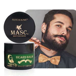 Bálsamo para el Cuidado de la Barba con Fórmula 100% Natural Personalizada, Bálsamo para Peinar la Barba con Brillo, Hidratante y Suavizante para Hombres - Product Image 1