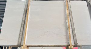 Dalles de sol en travertin, pierre jaune, blanc, beige, sculptées, polies, écologiques, grandes dalles pour intérieur - Product Image 2