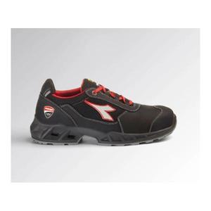 DIADORA UTILITY-701,181228-C1462/37 Zapato DE SEGURIDAD escotado SHARK ENGINE LOW S1PS FO SR ESD Negro/Rojo - Product Image 1