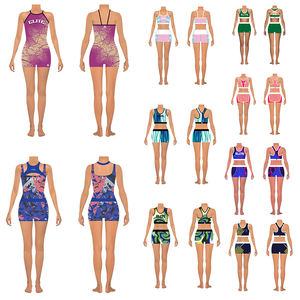 Top Sportivo Rosa con Stampa Grafica per Ragazze, Abbigliamento da Allenamento per Danza, Abbigliamento Atletico Corto per Bambine - Product Image 5